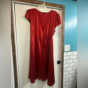 Escalier Silky Red Women's Dress